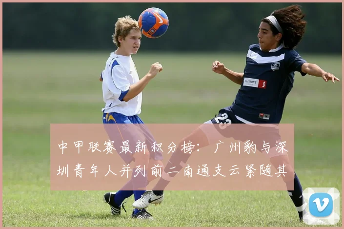 中甲联赛最新积分榜：广州豹与深圳青年人并列前二南通支云紧随其后